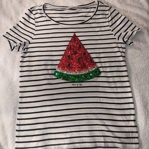 Only Embellished T-Shirt With Sequins